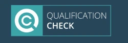 Qualification check logo