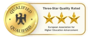 three-star quality rated logo