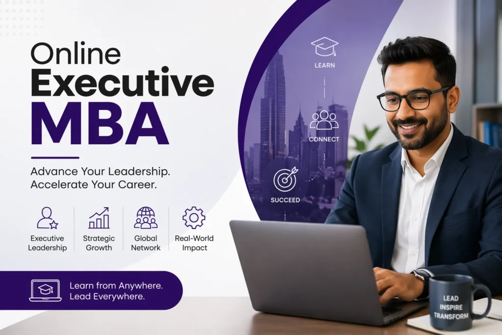 Online Executive MBA, online EMBA