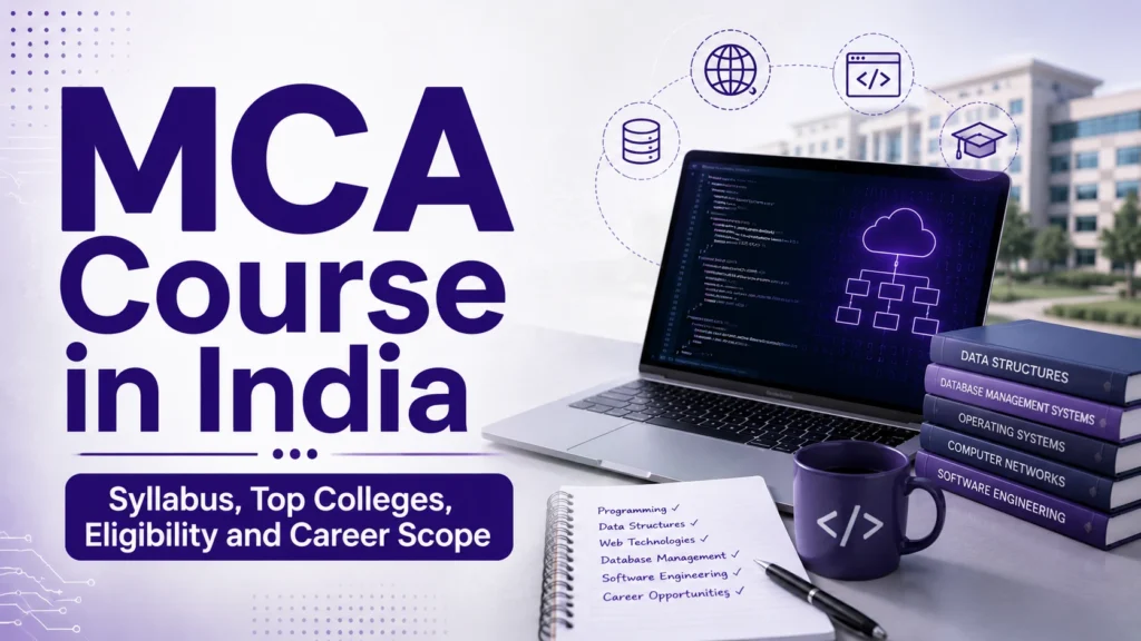 MCA Course in India